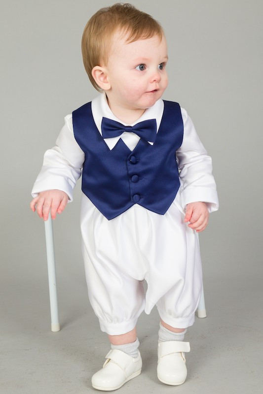 Baby Boys Navy Wedding Outfit | Baby 3 Piece Outfit | Charles Class